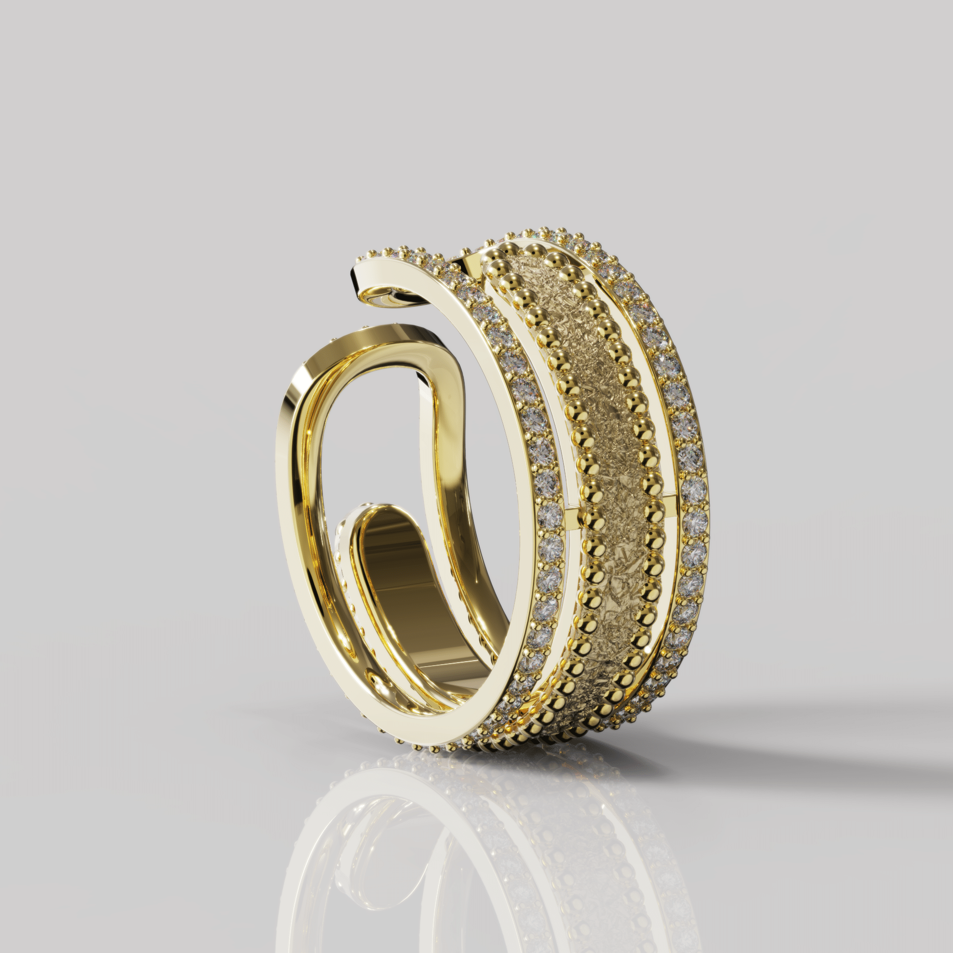 Eruptive Lava Ring - RROJA Jewels